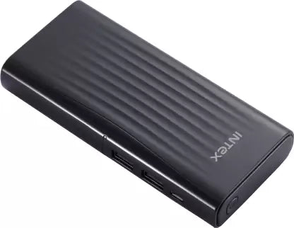 Intex 13000 mAh Power Bank (10 W, Fast Charging)  (Black, Lithium-ion) Intex 13000 mAh Power Bank (10 W, Fast Charging)  (Black, Lithium-ion)
